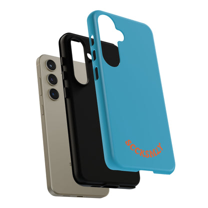 SOLID Blue Spook Tough Case for Samsung