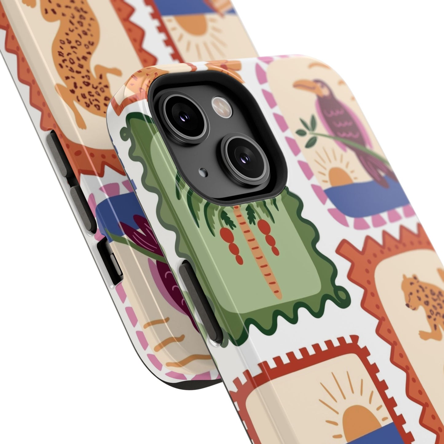 Tropical Print Phone Case for Apple