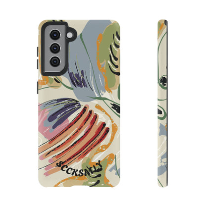 Botanical Strokes Palette Tough Phone Case for Samsung