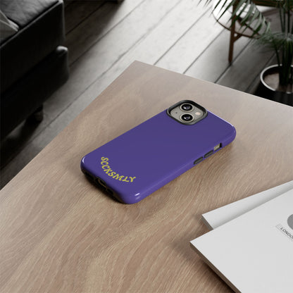 SOLID Dreamy Dusk Purple Tough Case for Apple