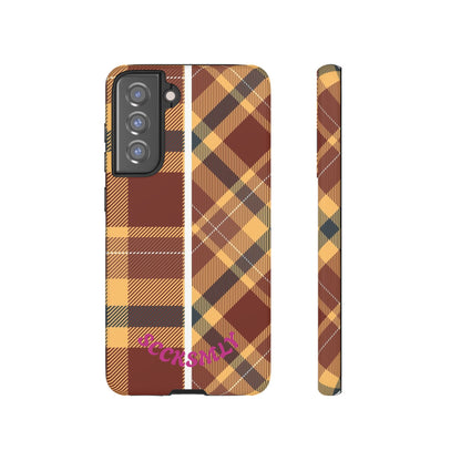 Autumn Plaid Phone Case for Samsung