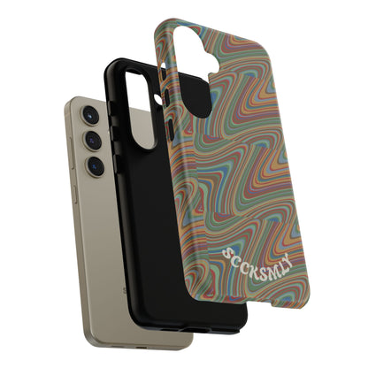 Earthly Waves Tough Phone Case for Samsung