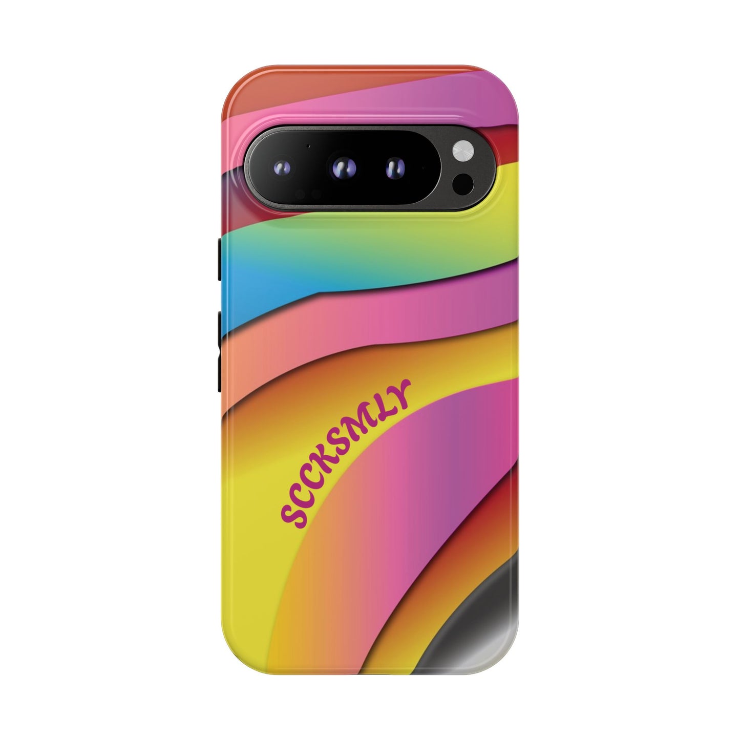 Modern Retro Rainbow Phone Case for Google Pixel
