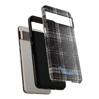 Smoky Grungy Plaid Phone Case for Google Pixel