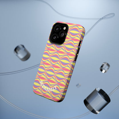 Electric Orbit Tough Phone Case for Apple