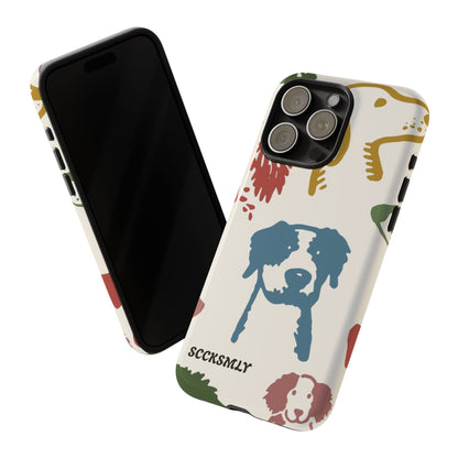 Paws & Portraits Tough Phone Case for Apple