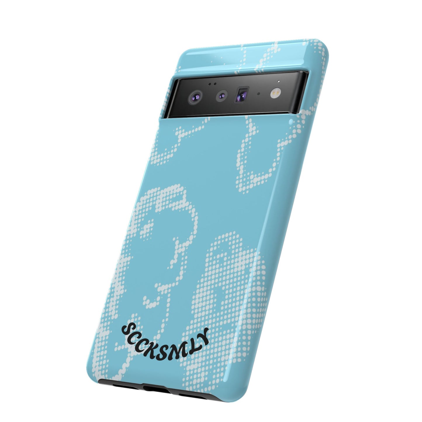 Comic Dot Sky Tough Phone Case for Google Pixel