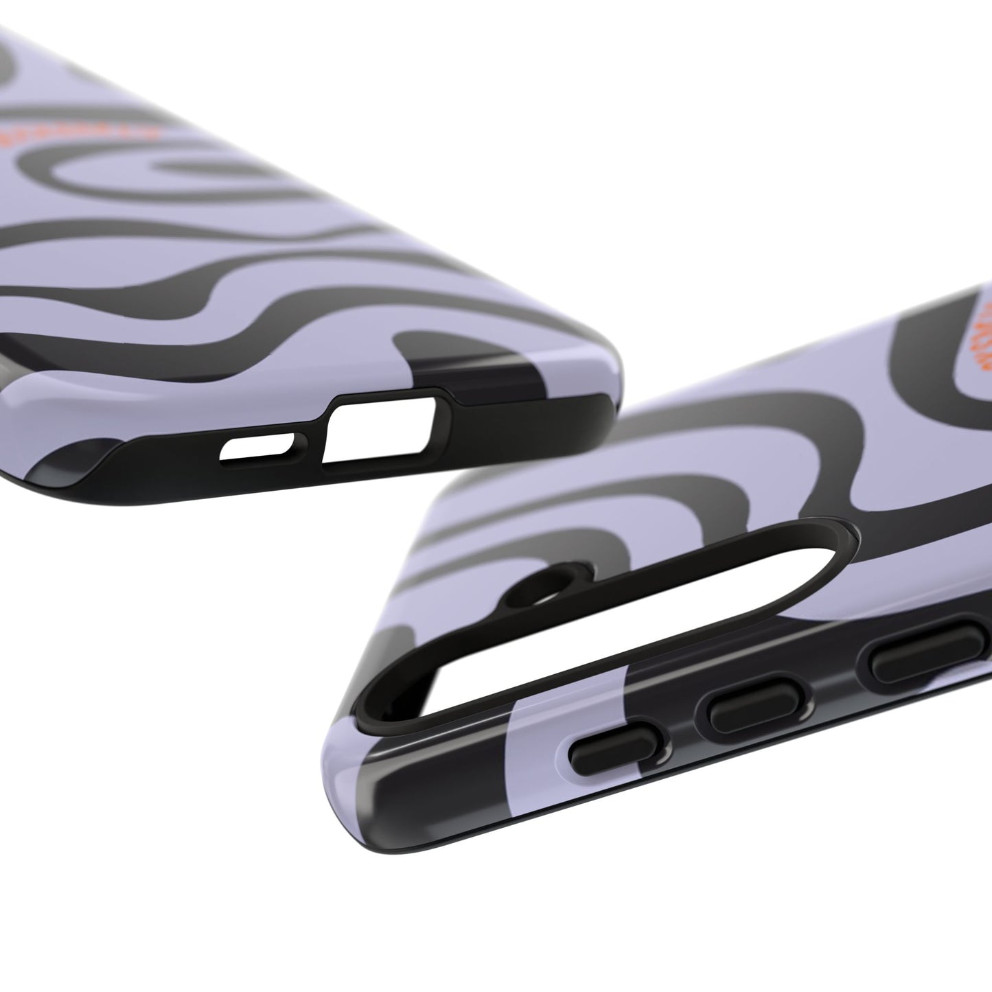 Purple Swirl Phone Case for Samsung