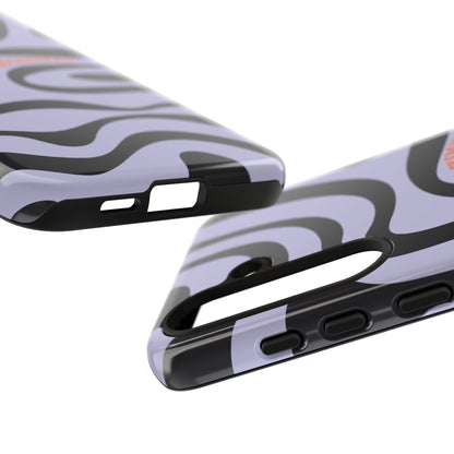 Purple Swirl Phone Case for Samsung