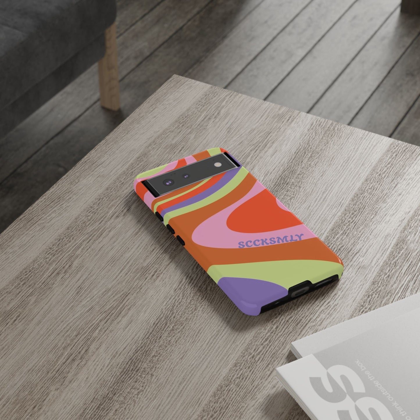 Curvy Swirl Phone Case for Google Pixel