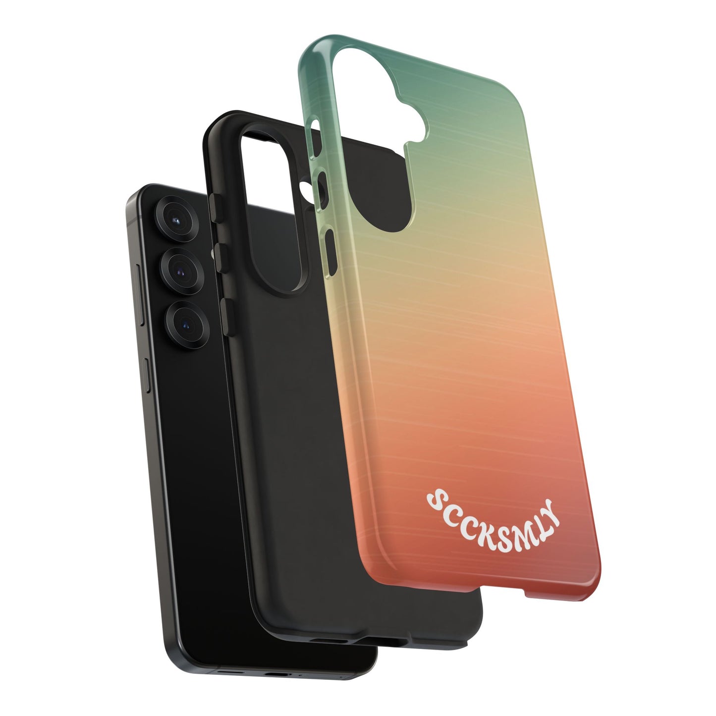 Warm Ombré Tough Phone Case for Samsung