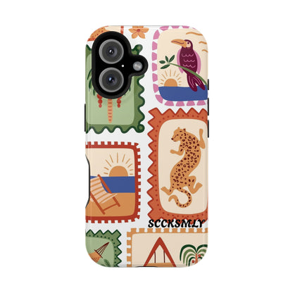 Tropical Print Phone Case for Apple
