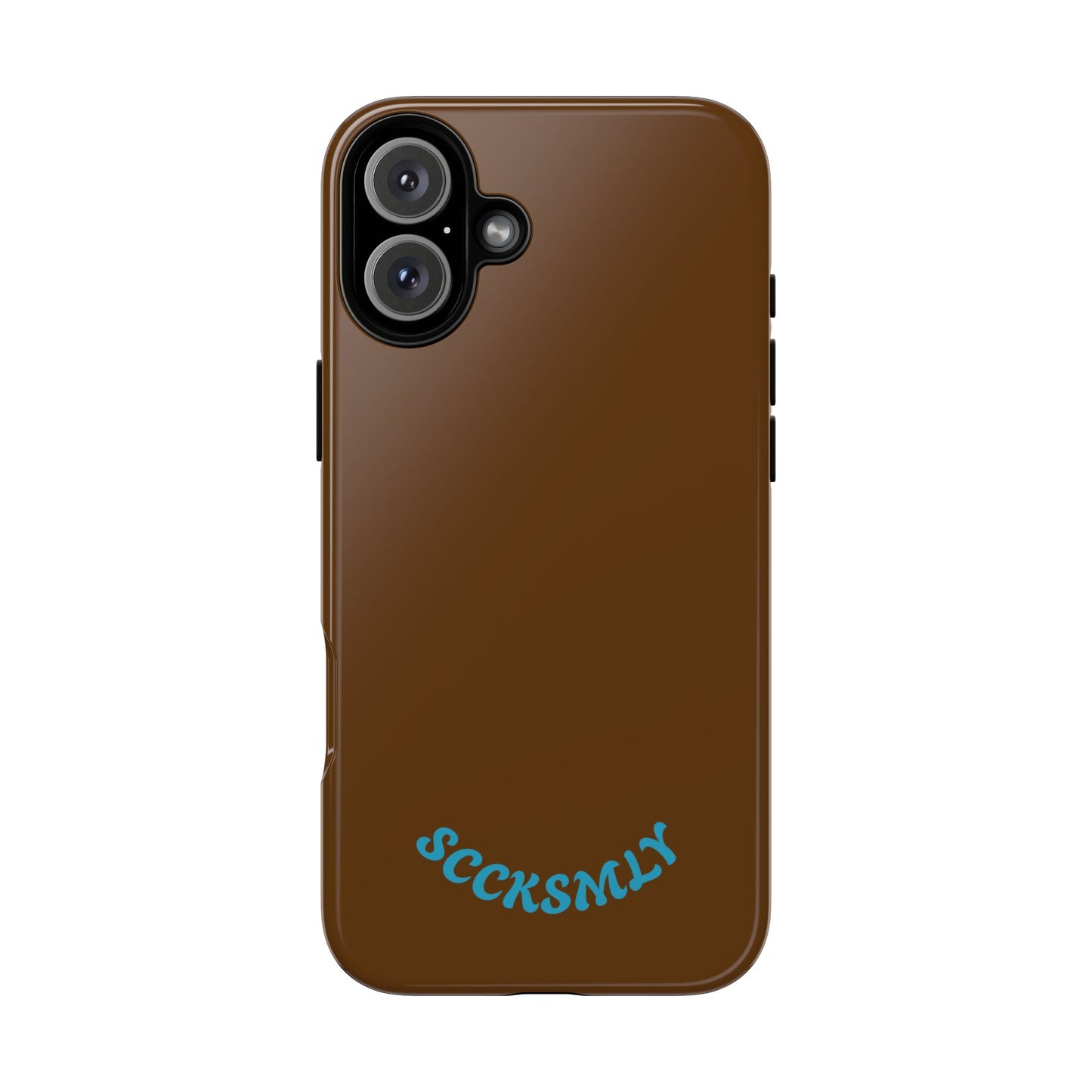 SOLID Chocolate Coco Tough Case for Apple