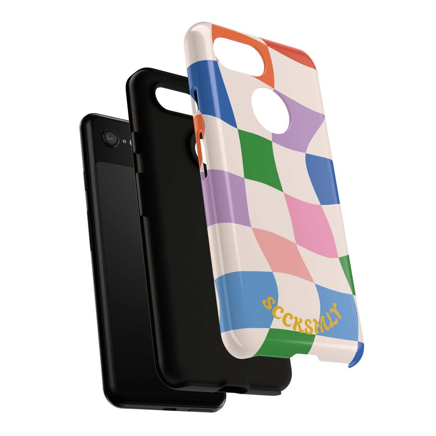 Checker Flicker Phone Case for Google Pixel