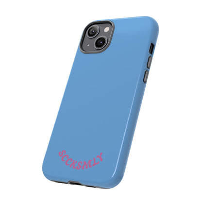 SOLID Blue Candie Tough Case for Apple