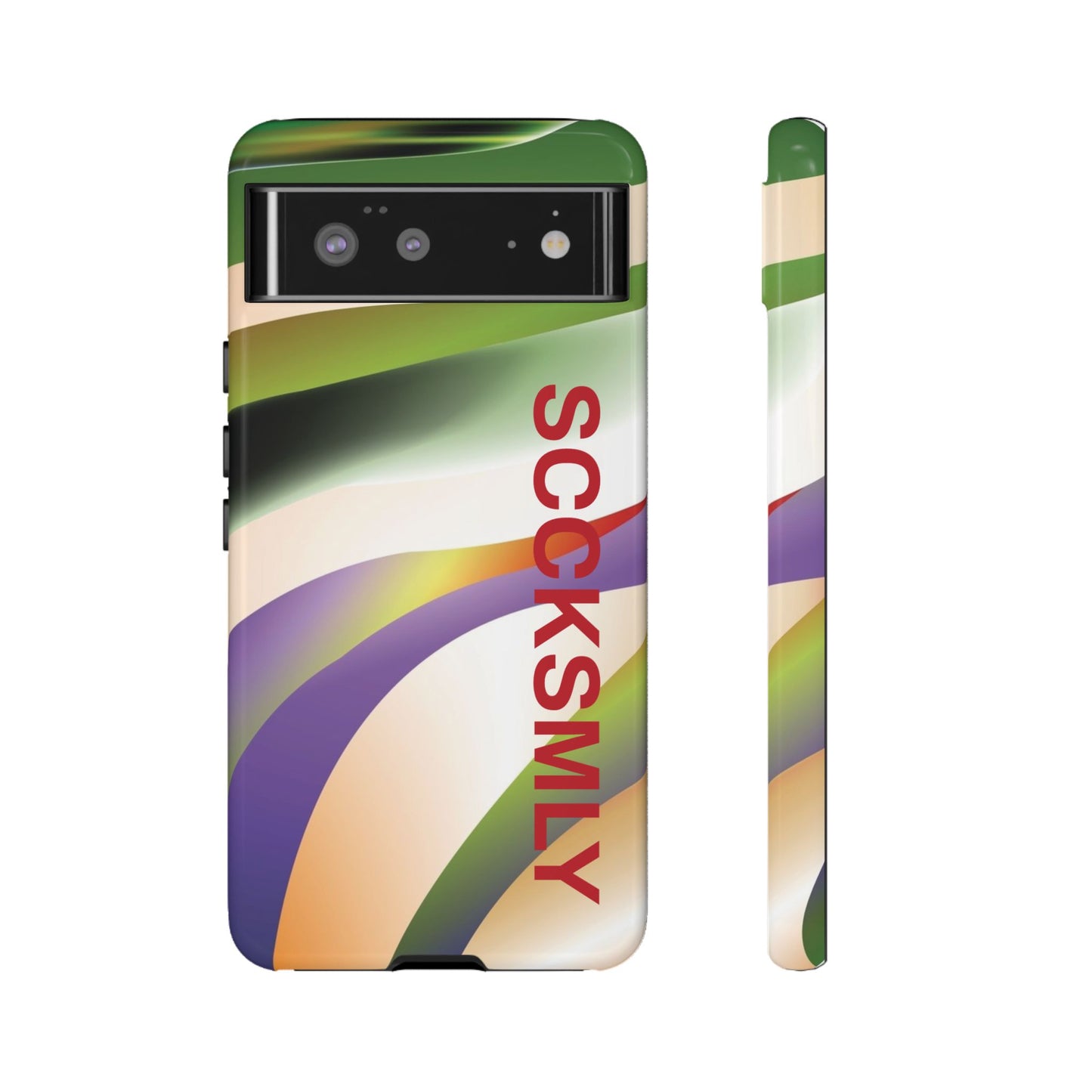 Green Waves Phone Case for Google Pixel