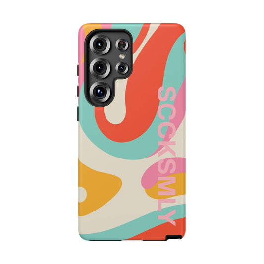 Psychodelic Acid Swirl Phone Case for Samsung