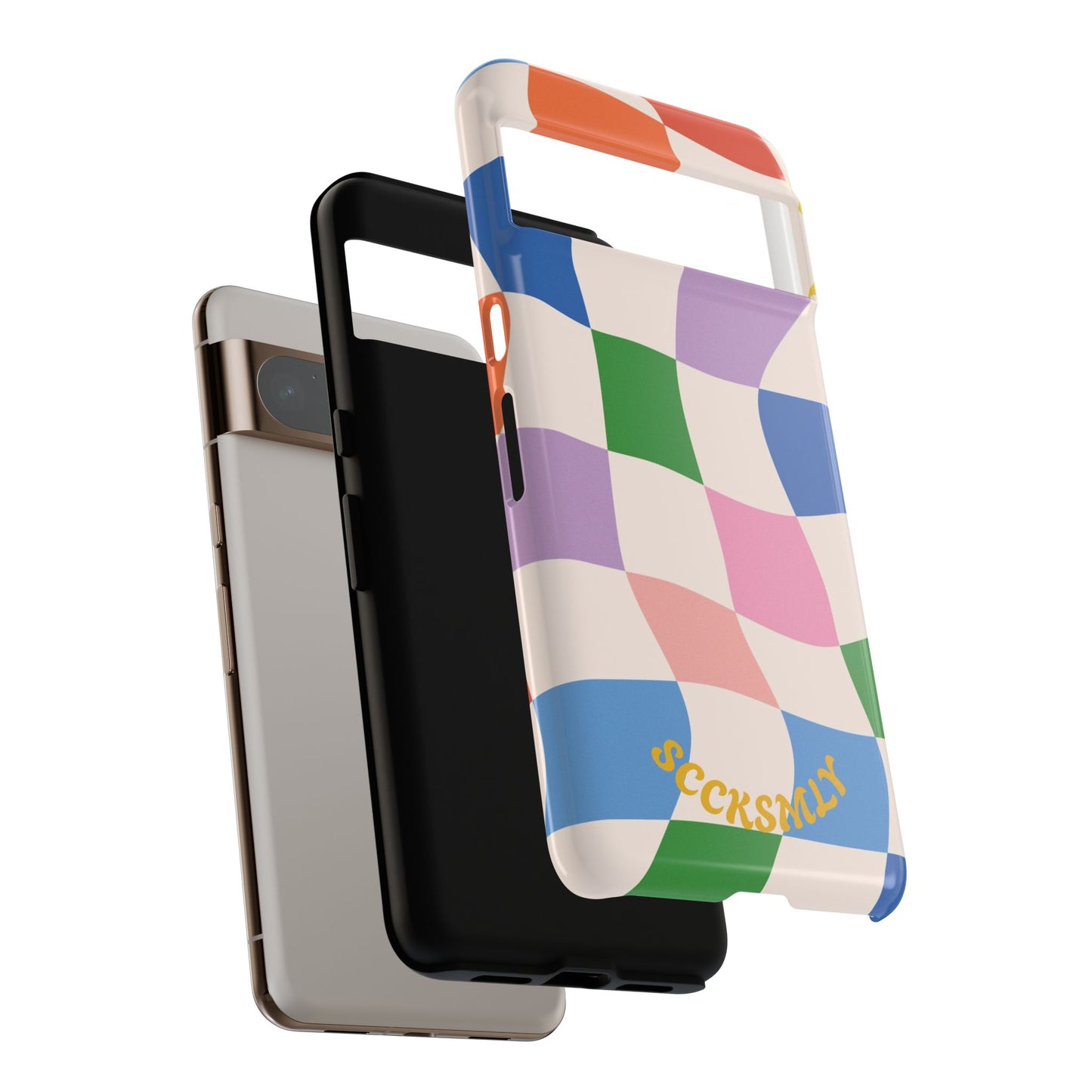 Checker Flicker Phone Case for Google Pixel