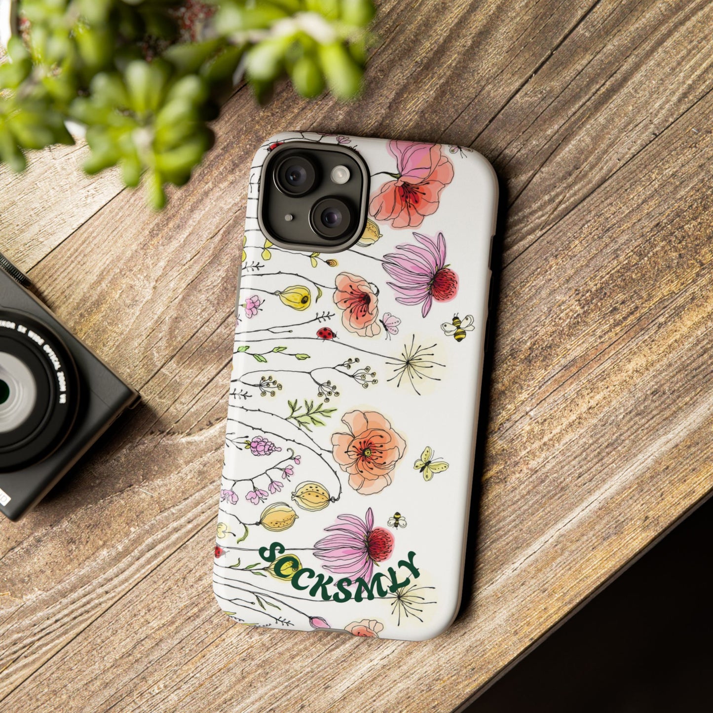 Wonderful Garden Tough Phone Case for Apple