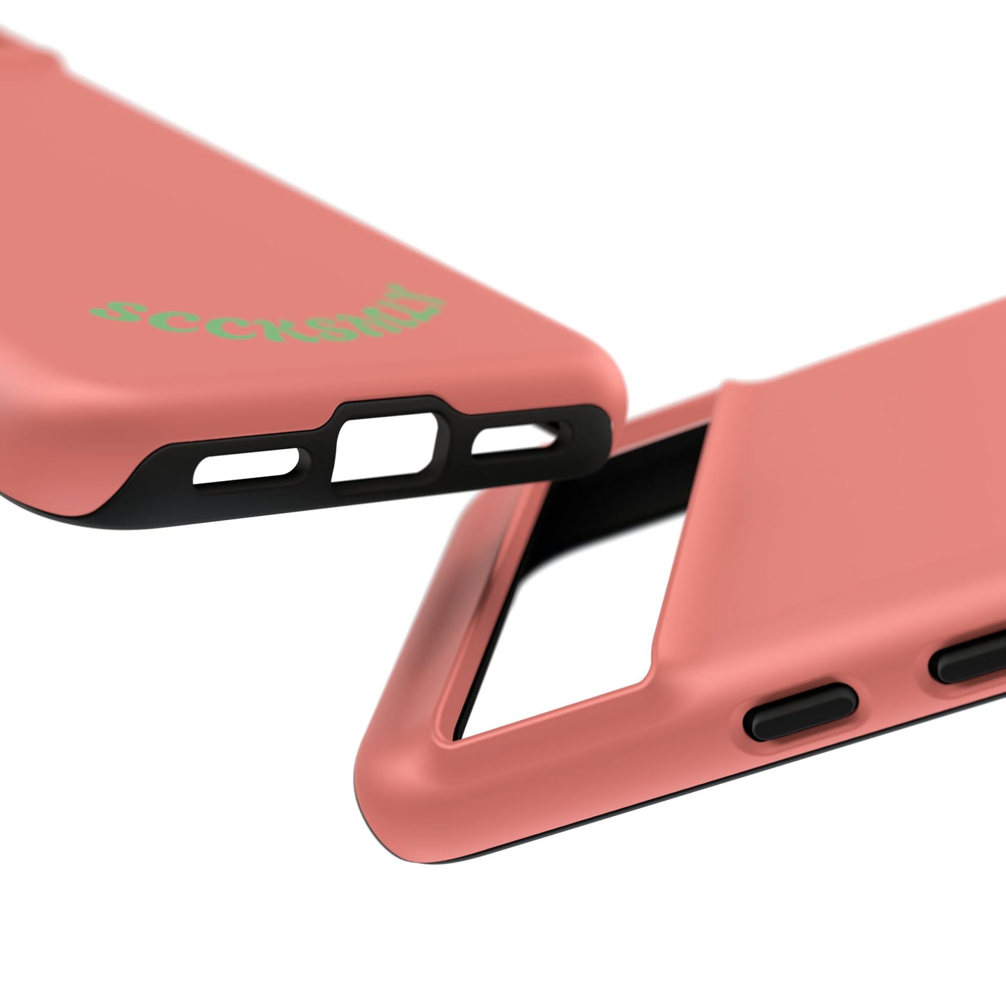 SOLID Guava Melon Wave Tough Phone Case for Google Pixel