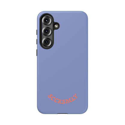 Periwinkle Blue Tough Phone Case for Samsung