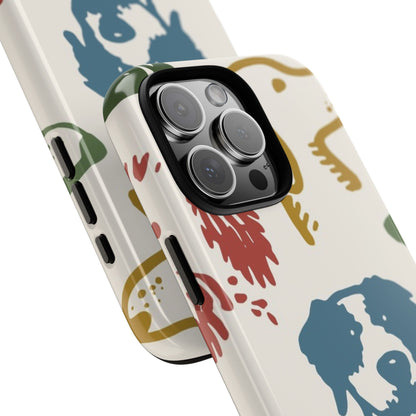 Paws & Portraits Tough Phone Case for Apple
