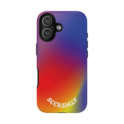 Liquid Dusk Tough Phone Case for Apple