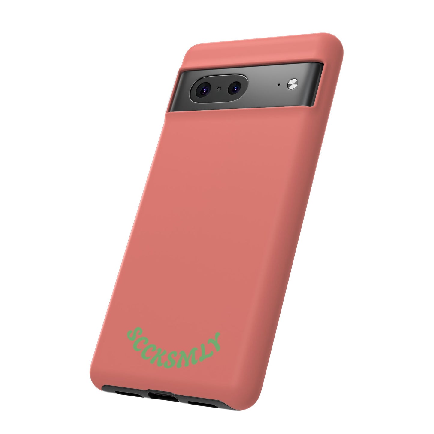 SOLID Guava Melon Wave Tough Phone Case for Google Pixel