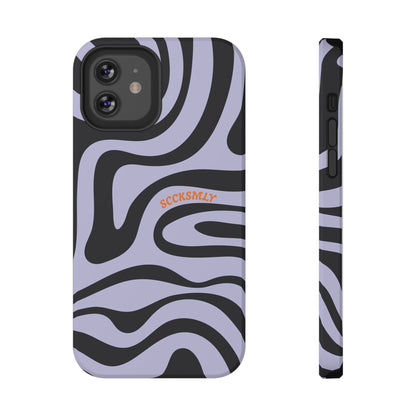 Purple Swirl Phone Case for Apple
