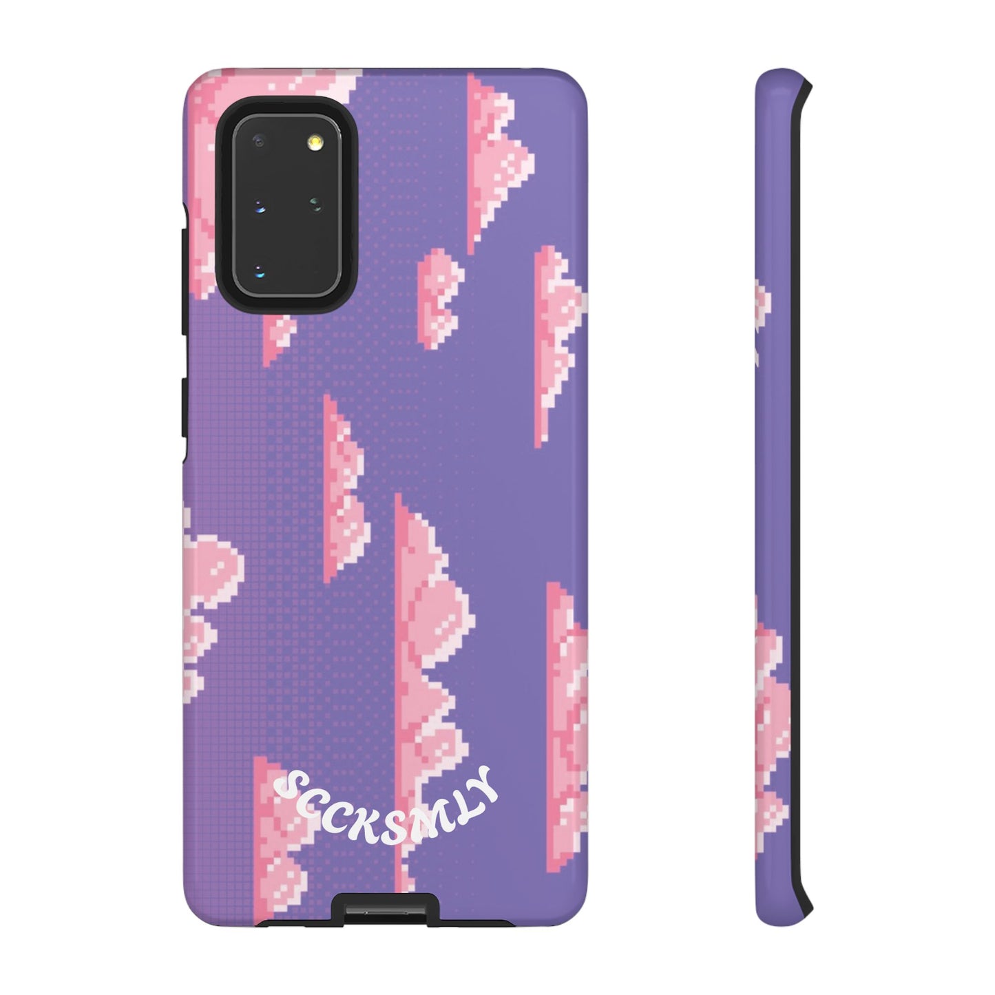 Purple Cotton Candy Sky Tough Phone Case for Samsung
