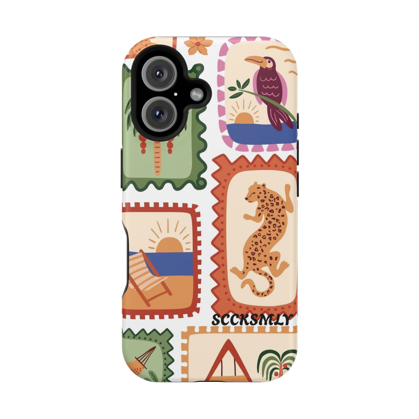 Tropical Print Phone Case for Apple