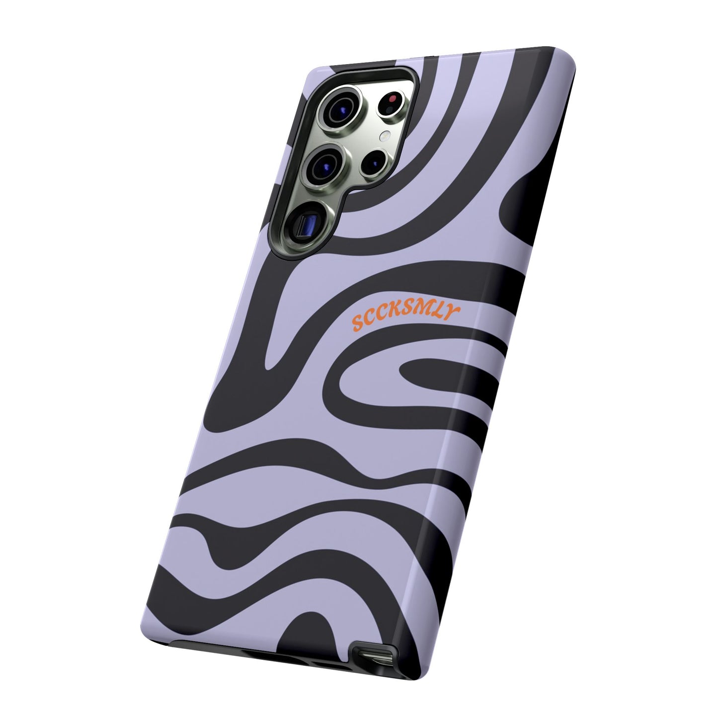 Purple Swirl Phone Case for Samsung