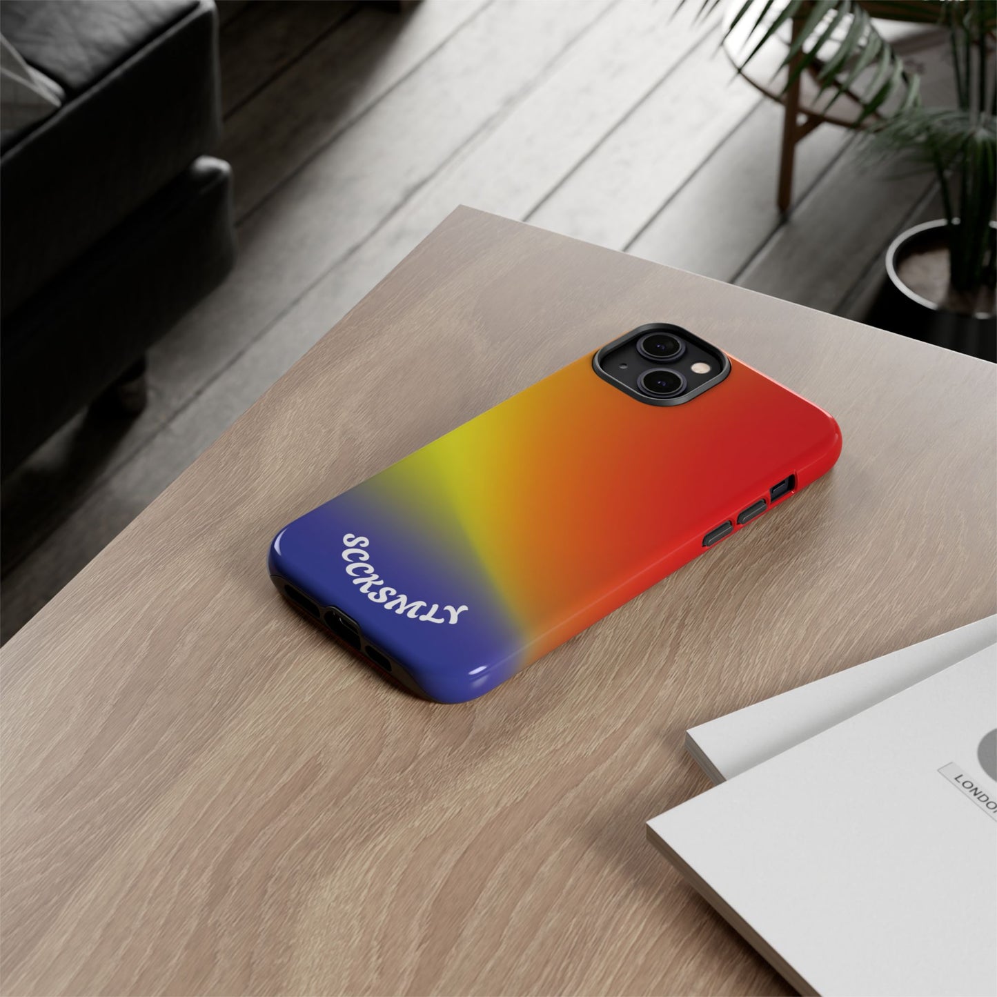 Volcanic Rain Tough Phone Case for Apple