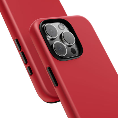 SOLID Calm Cherry Tough Case for Apple