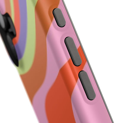 Curvy Swirl Phone Case for Apple