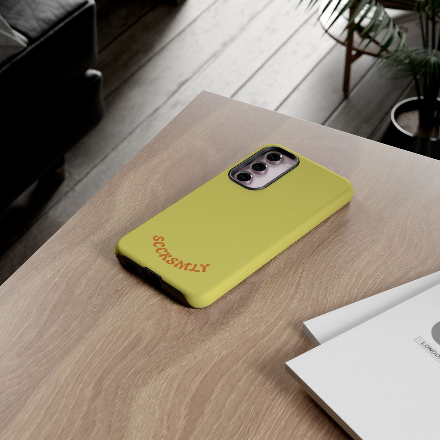 SOLID Lemon Dijon Glaze Tough Case for Samsung