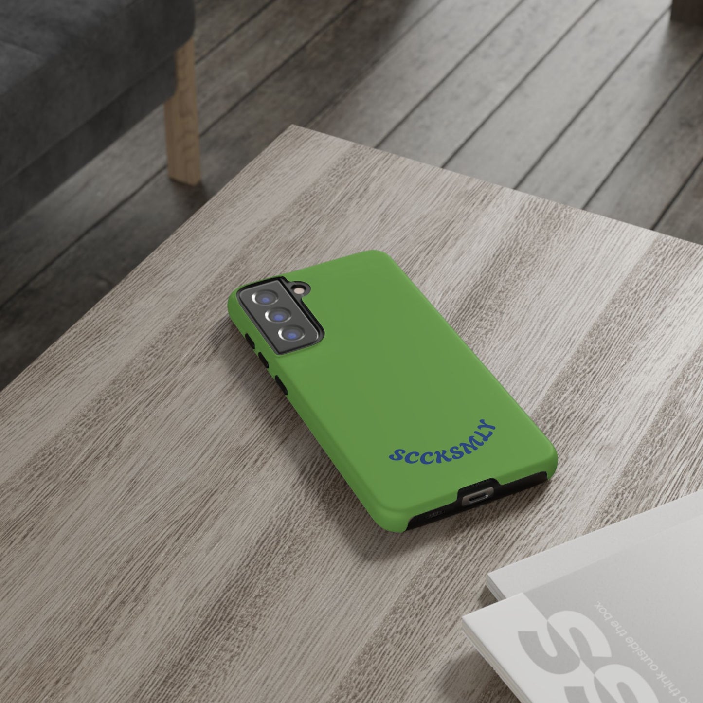 SOLID Matcha Moss Tough Case for Samsung