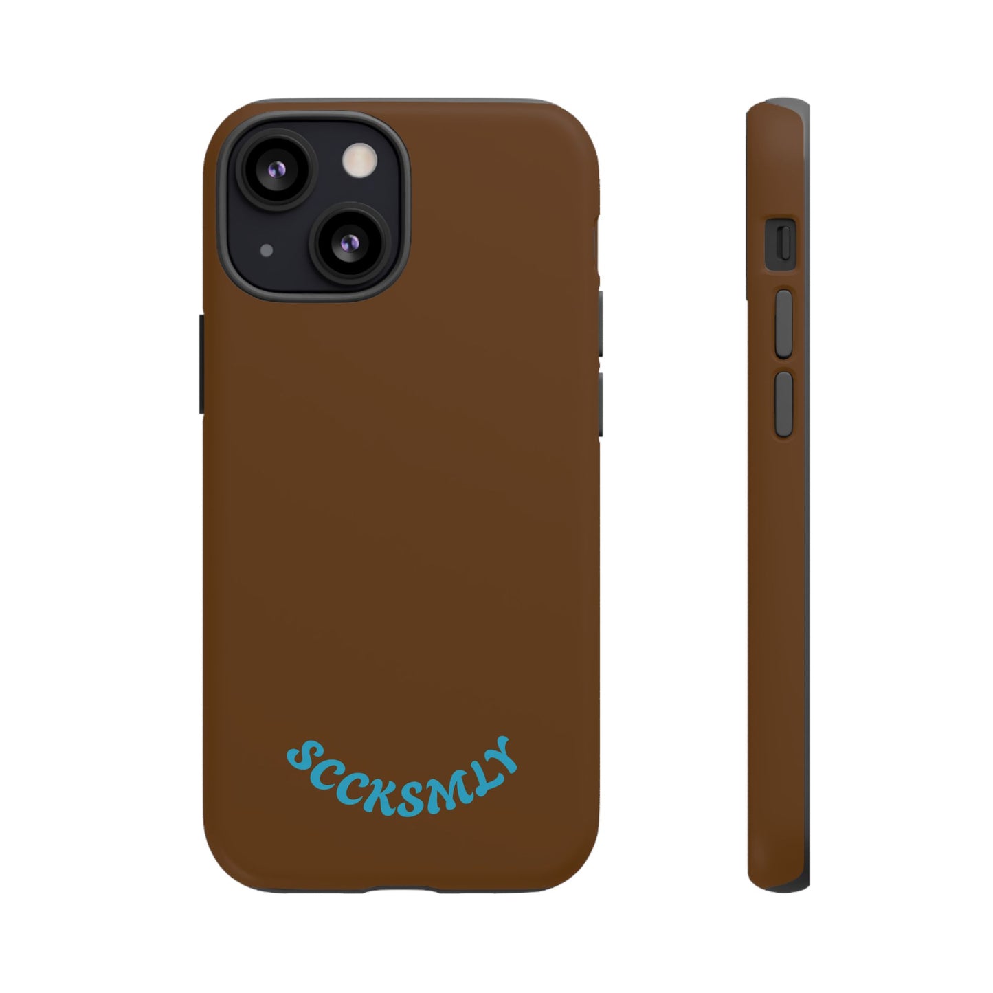 SOLID Chocolate Coco Tough Case for Apple