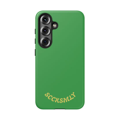 SOLID Green Grin Tough Case for Samsung