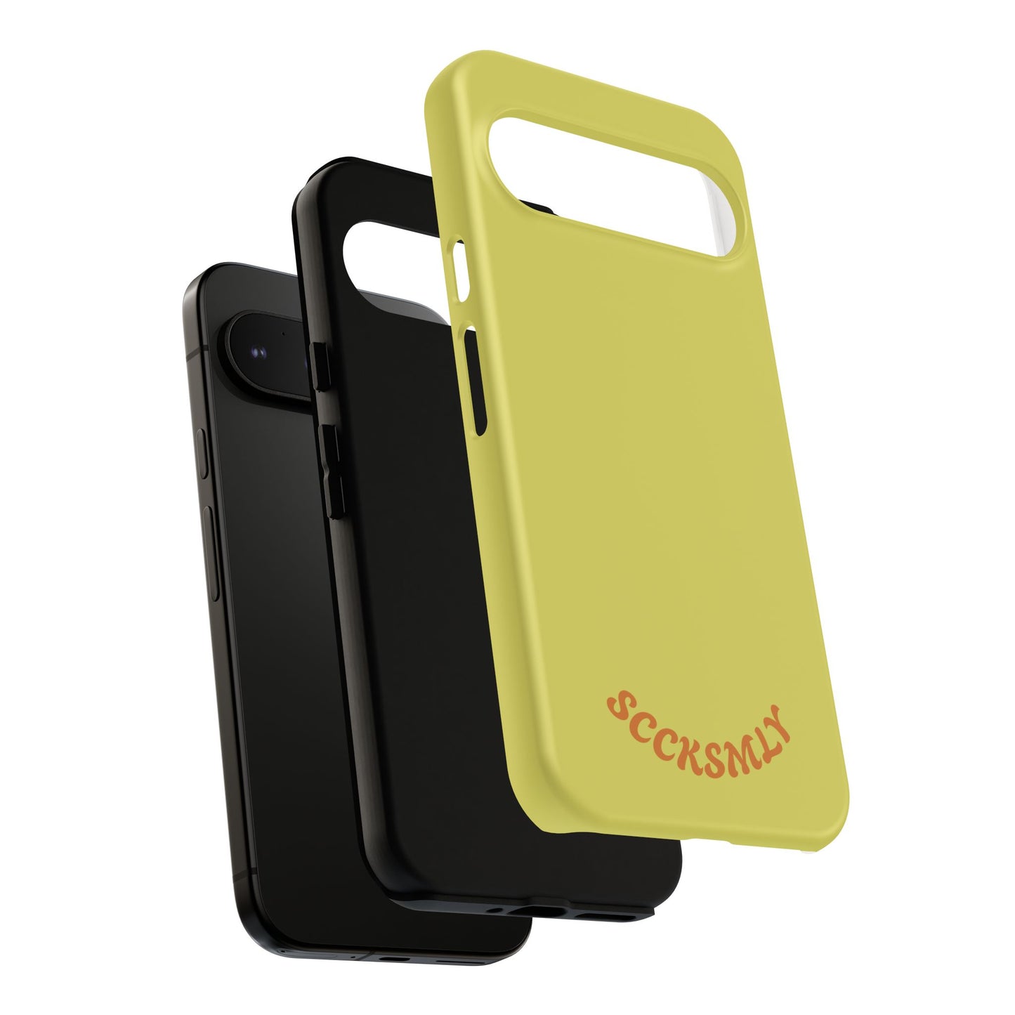 SOLID Lemon Dijon Glaze Tough Case for Google Pixel