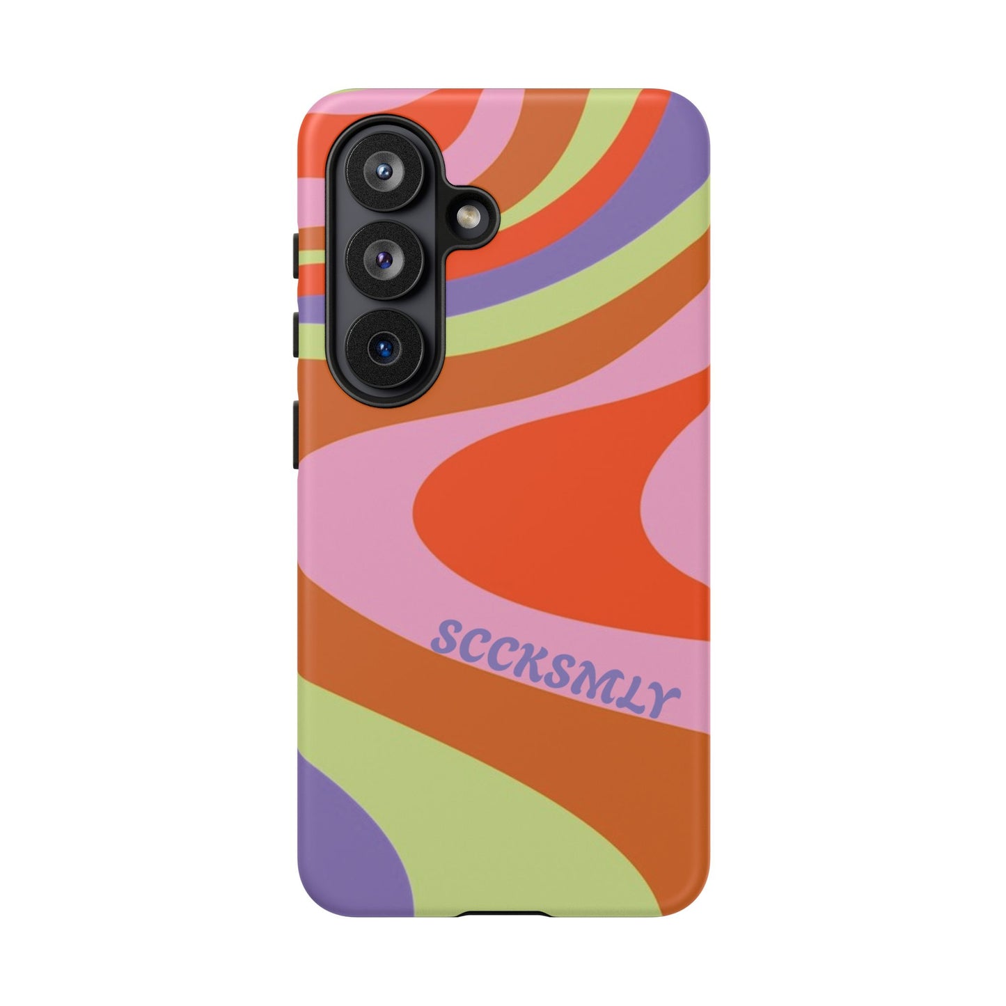 Curvy Swirl Phone Case for Samsung