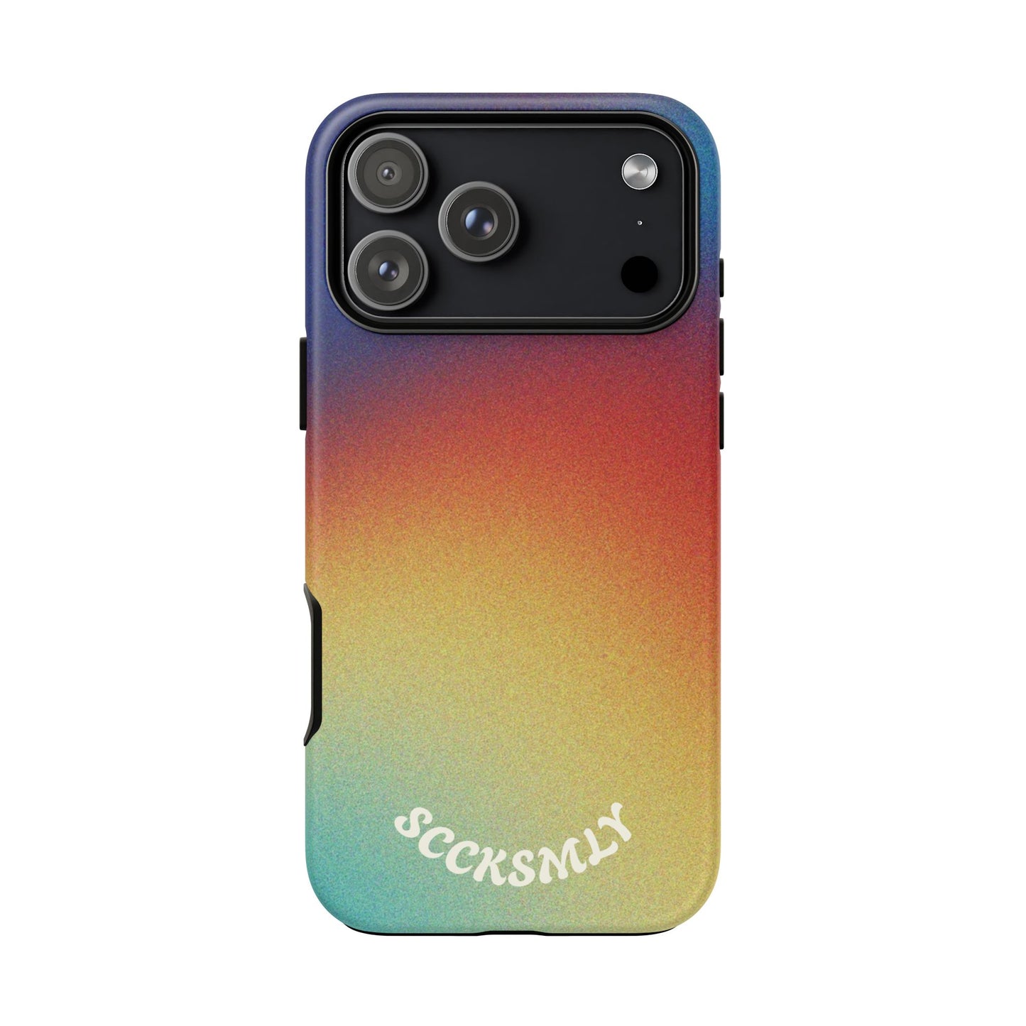 Faded Sunset Aura Tough Phone Case for Apple