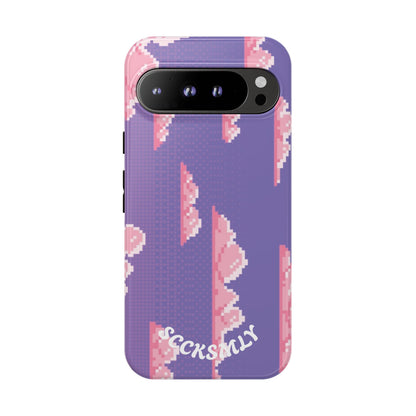 Purple Cotton Candy Sky Tough Phone Case for Google Pixel