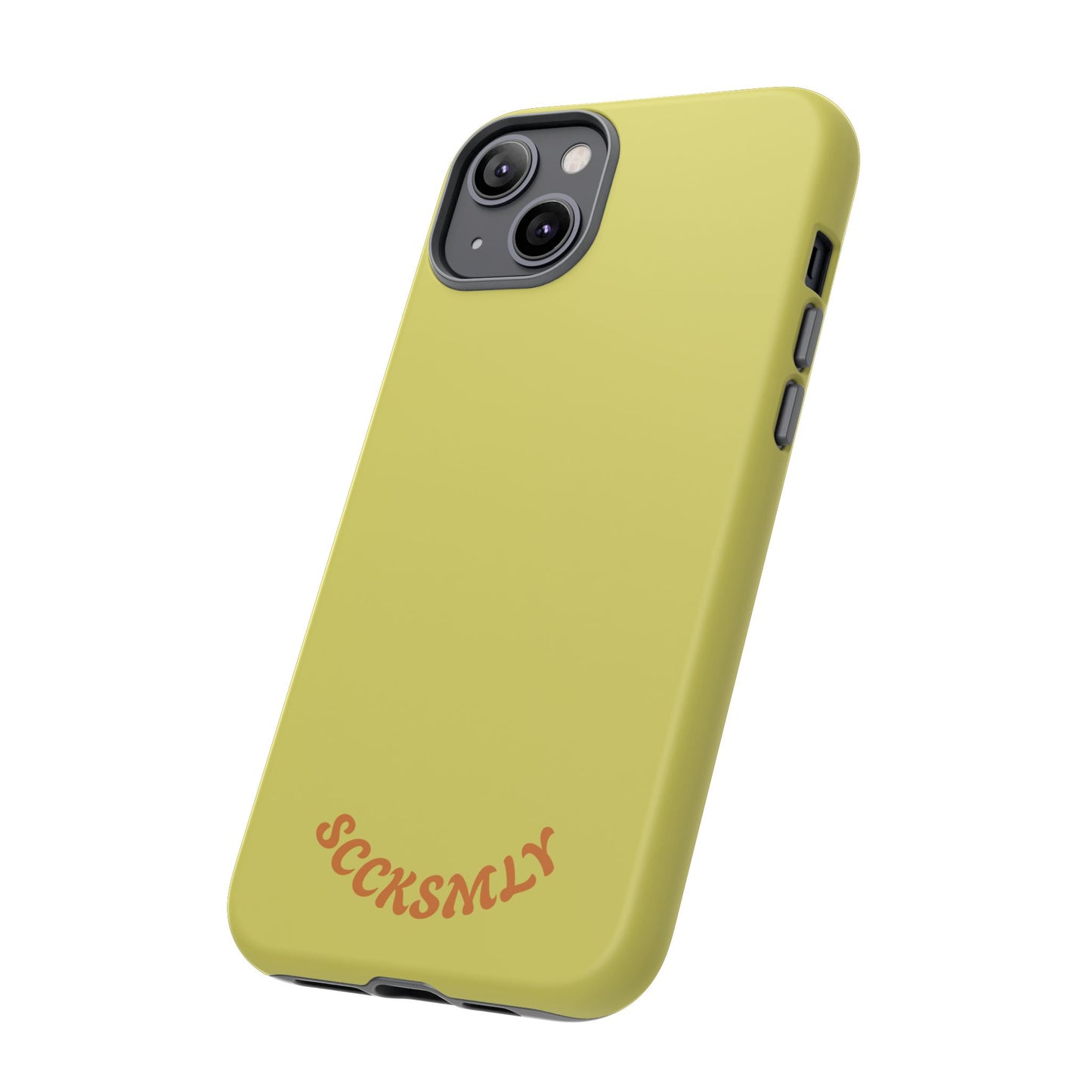 SOLID Lemon Dijon Glaze Tough Case for Apple
