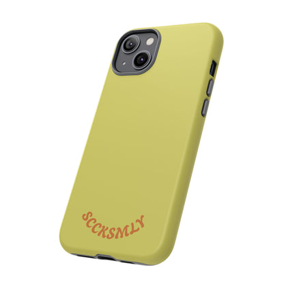 SOLID Lemon Dijon Glaze Tough Case for Apple