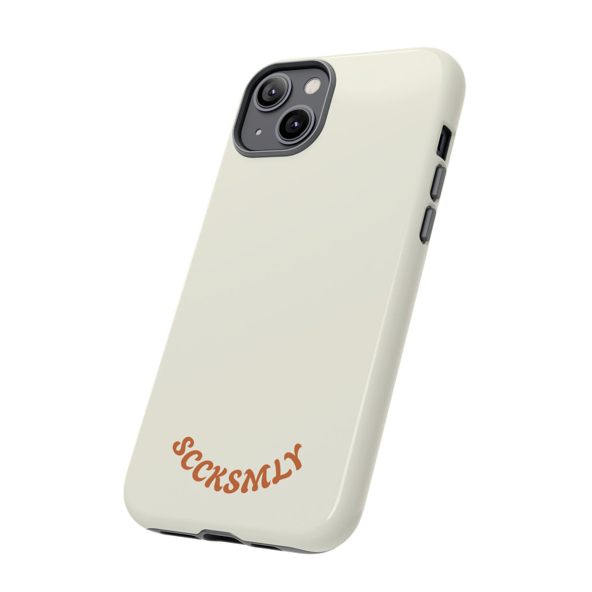 Toasted Eggshell Tough Phone Case for Apple
