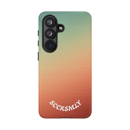 Warm Ombré Tough Phone Case for Samsung