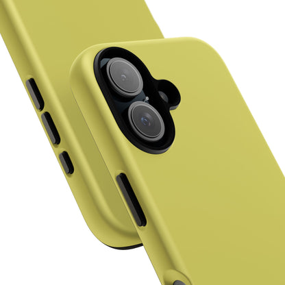 SOLID Lemon Dijon Glaze Tough Case for Apple