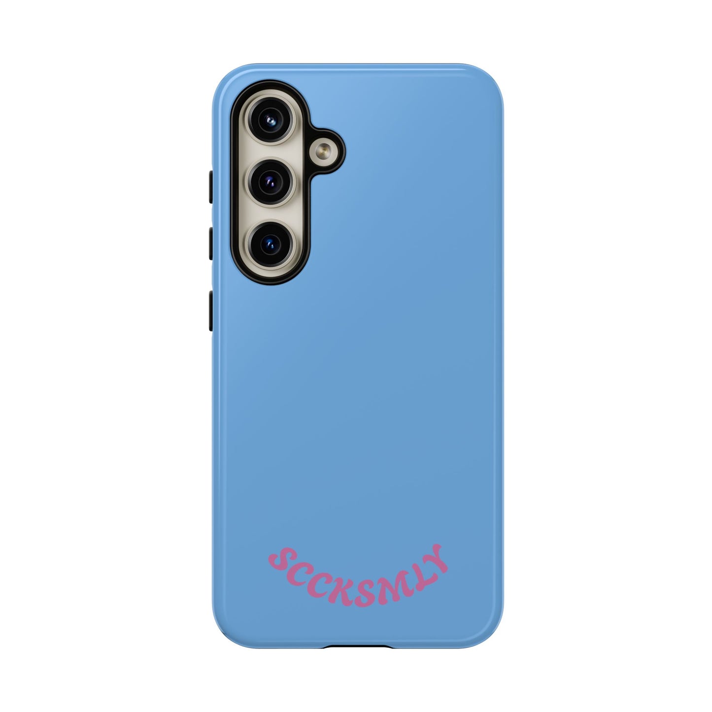 SOLID Blue Candie Tough Case for Samsung