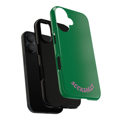 SOLID Garden Pink Tough Case for Apple